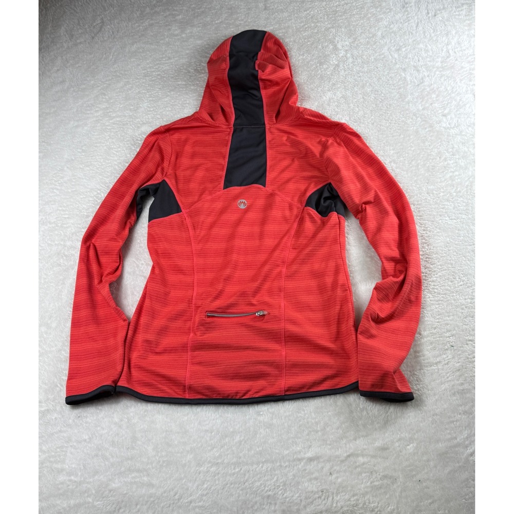 Mondetta Athletic Hoodie Thumb Hole Activewear‎ Running Jacket Zip Pocket Size M